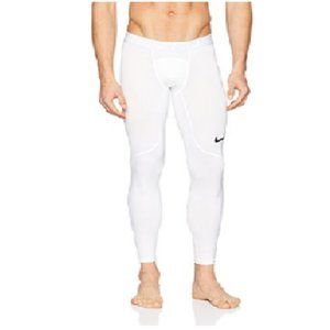 Nike Men's Pro Tight (White/Pure Platinum/Black, XX-Large)
